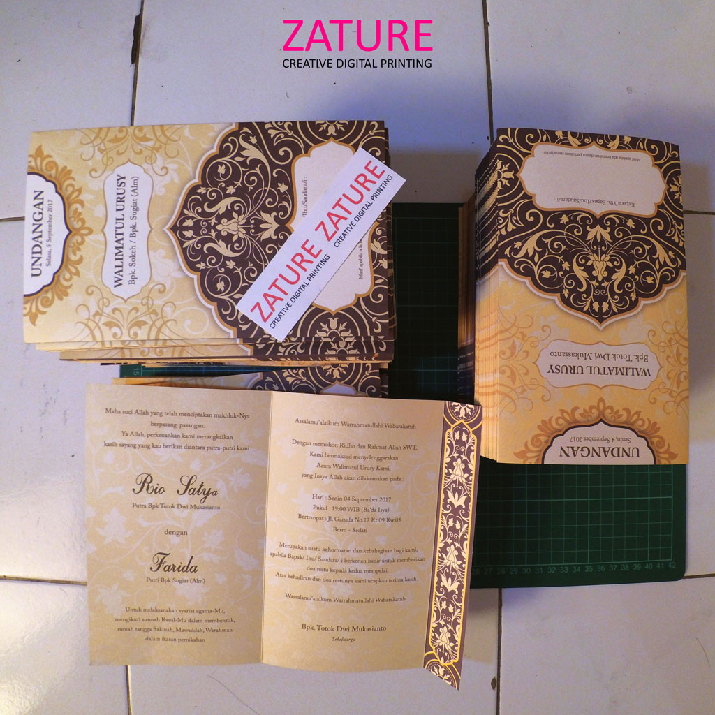 Contoh Undangan Khitanan Terbaru Undanganme