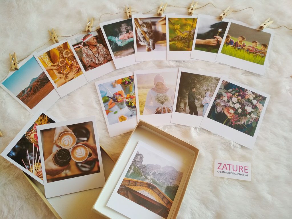 Cetak Foto  Polaroid  ZATURE Creative