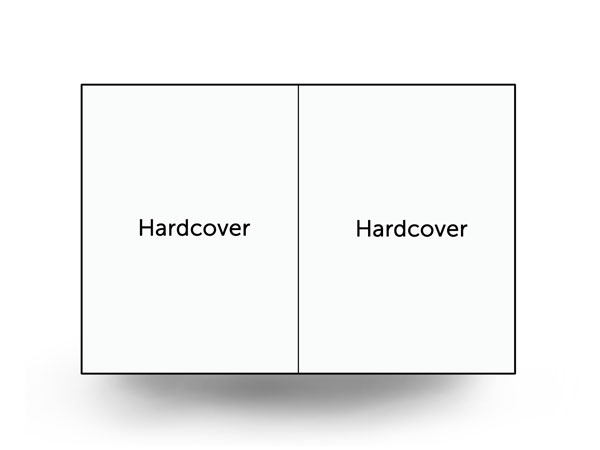 model undangan hardcover 2 lipatan