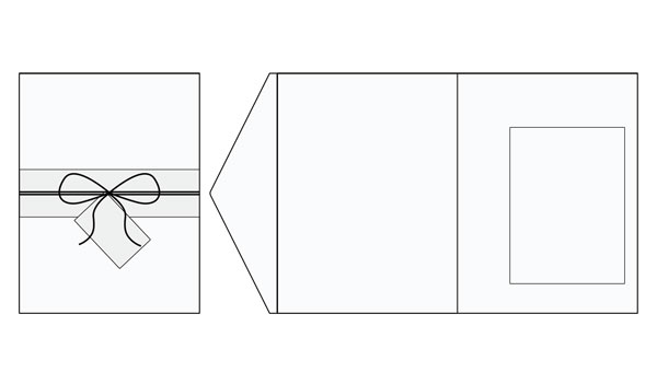 Model Hardcover Semi Envelope