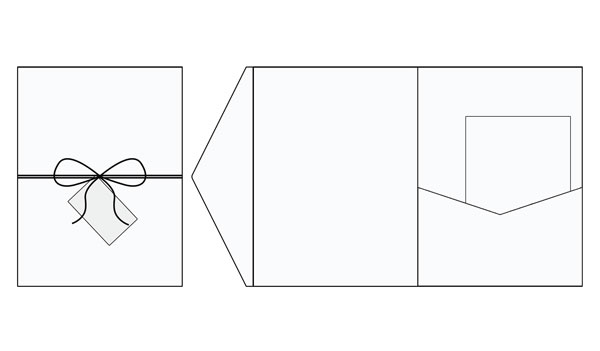 Model Hardcover Semi Envelope